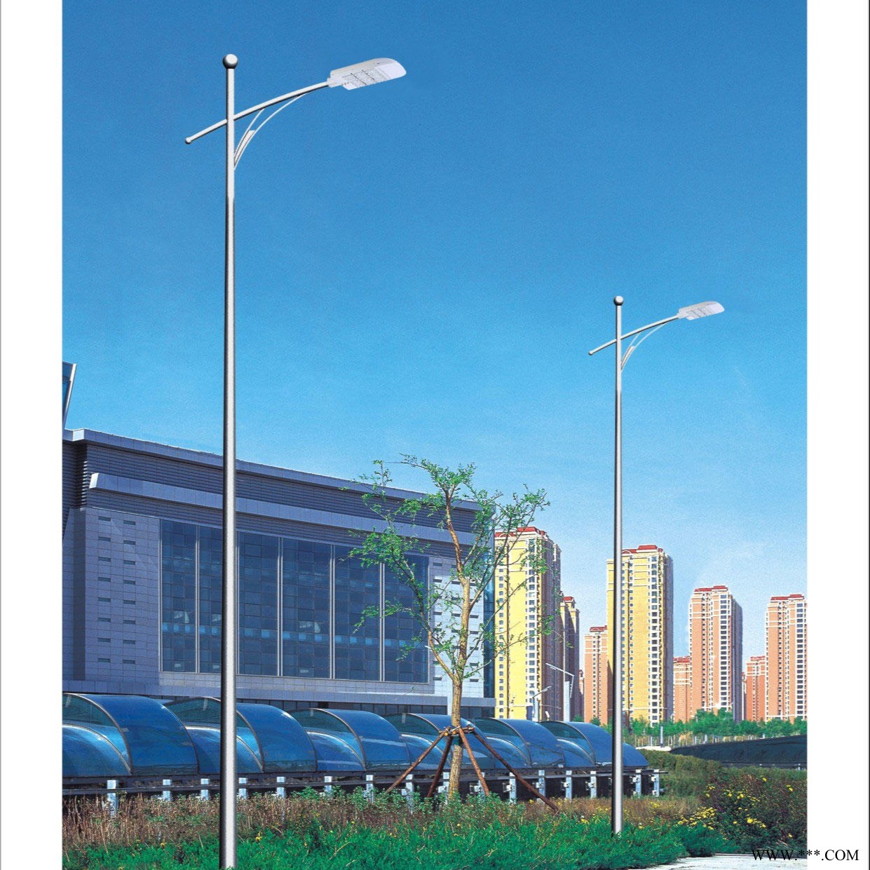 宇泉新款路灯热销   户外道路120W大功率led路灯  景观照明市政路灯工程可定制图1