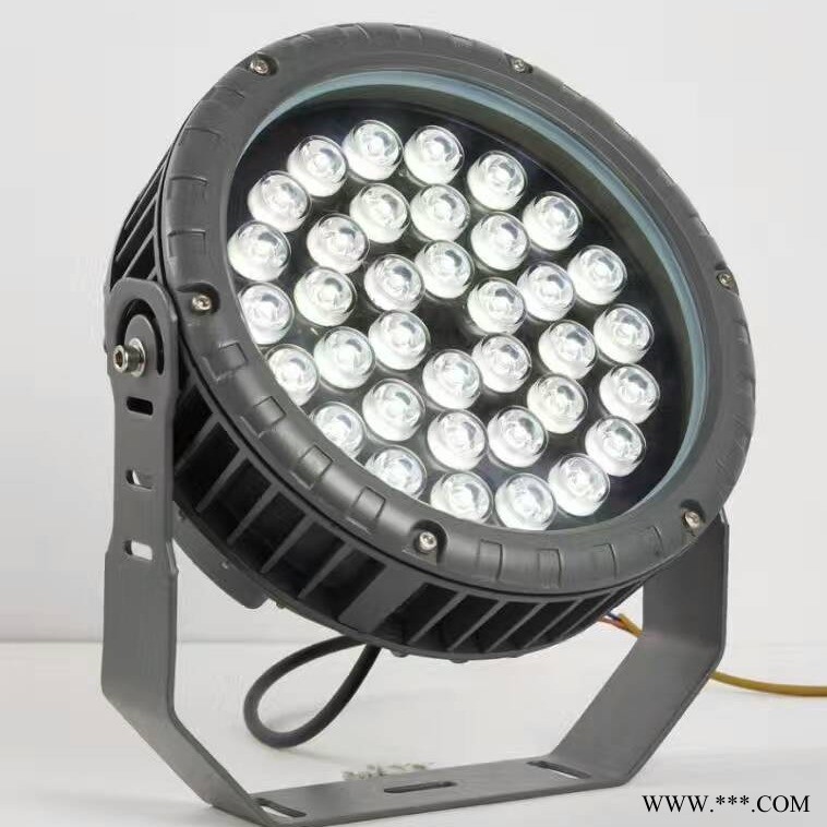厂家直销LED投光灯3W/6w/9w/12W/24w/36W高亮户外泛光投射灯图1