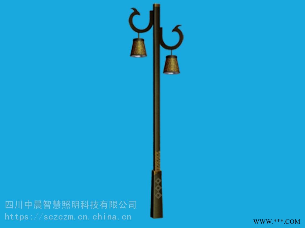 中晨路灯现货热镀锌单臂路灯街道单臂路灯图1