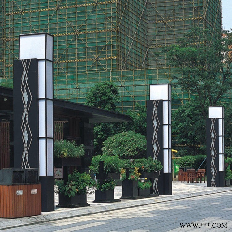 旭可照明非标定制小区景观灯  led园林路灯   庭院路灯厂家  高杆灯厂家XK-28102图1