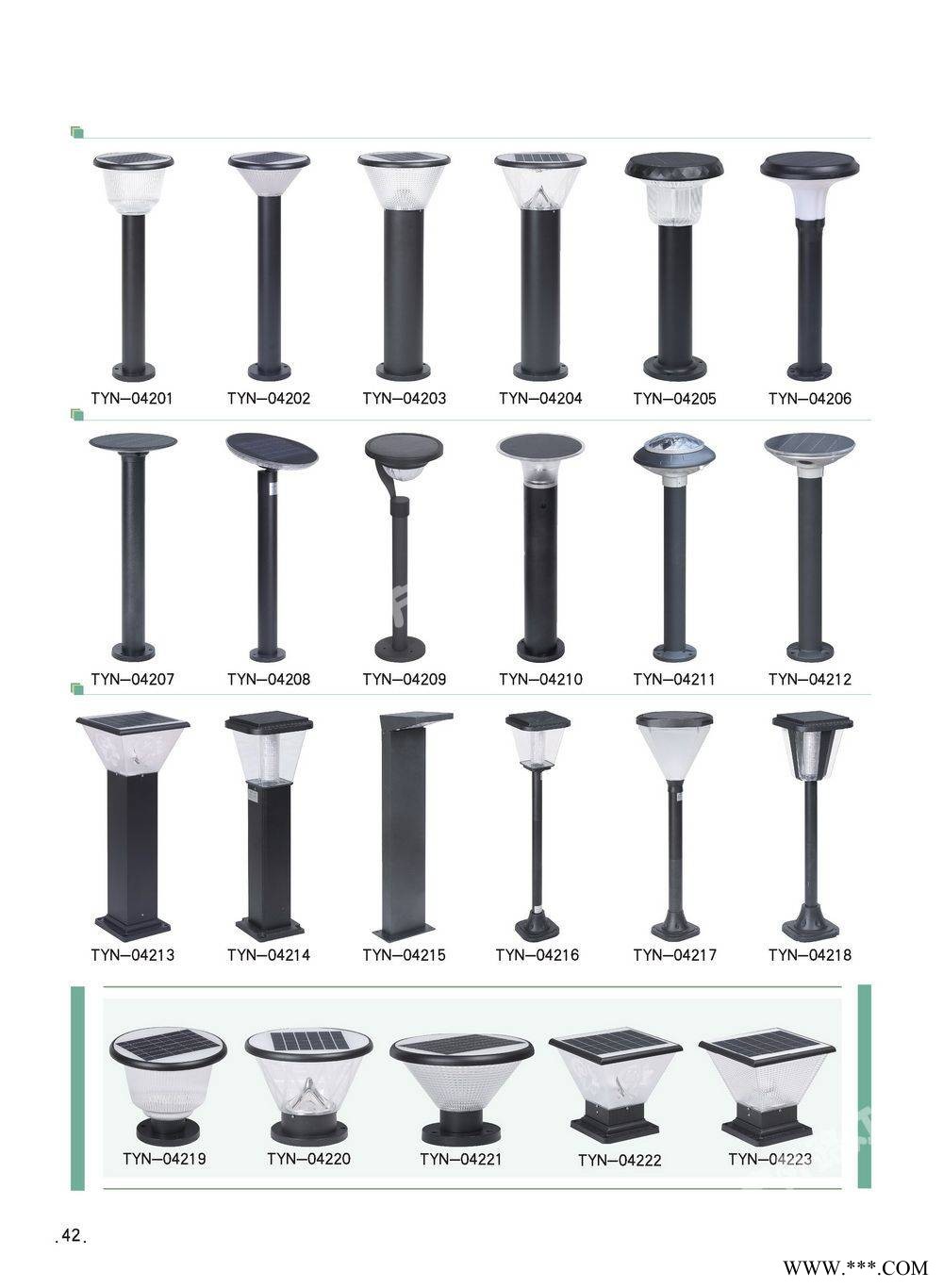 户外防水LED草坪灯 公园小区草地灯 现代简约别墅庭院灯图1