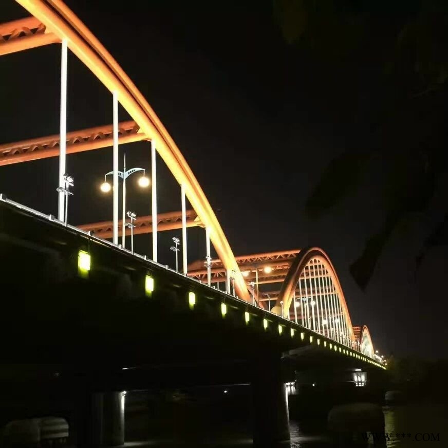 光点照明专注桥梁码头夜景亮化照明灯光工程产品供应 洗墙灯 线条灯 投光灯 点光源 水下灯色温1900-6500K和RGB图1