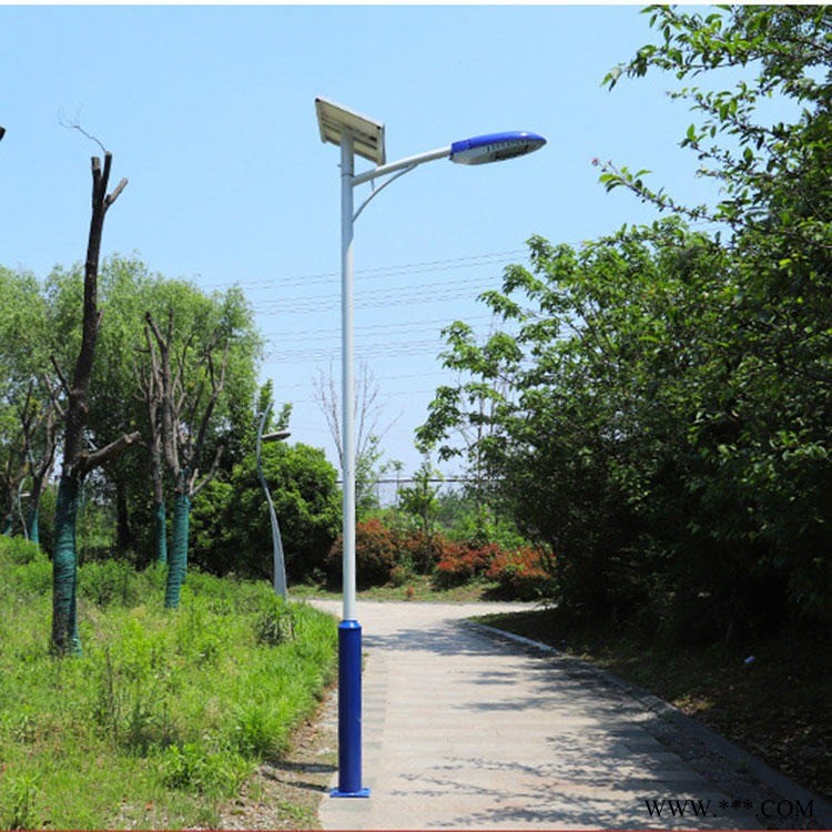 呼市led太阳能路灯厂家,锥杆农村6米路灯批发,太阳能光伏路灯0电费,英谷光电图1