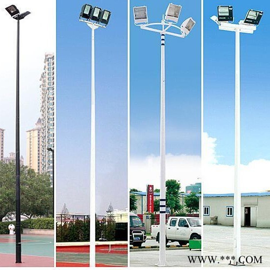 思茅LED高杆灯厂家定制 广场球场15米20米投光灯图1