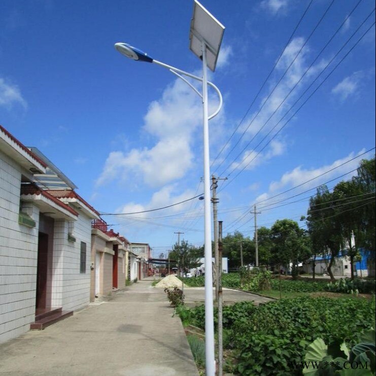 南阳农村太阳能路灯 南阳9米10米市电路灯厂家 锂电池太阳能路灯全套批发 英谷光电路灯厂家图1