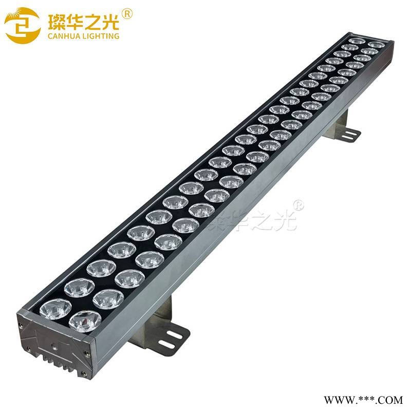 户外高层楼体建筑窄角度聚光洗墙灯LED线性投光灯可定制长度图1