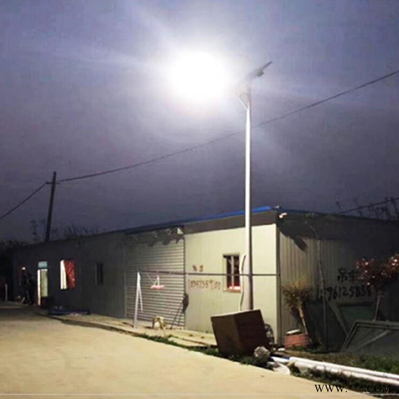 太阳能led路灯 内蒙古乌海6米30w路灯城镇道路建设路灯图1