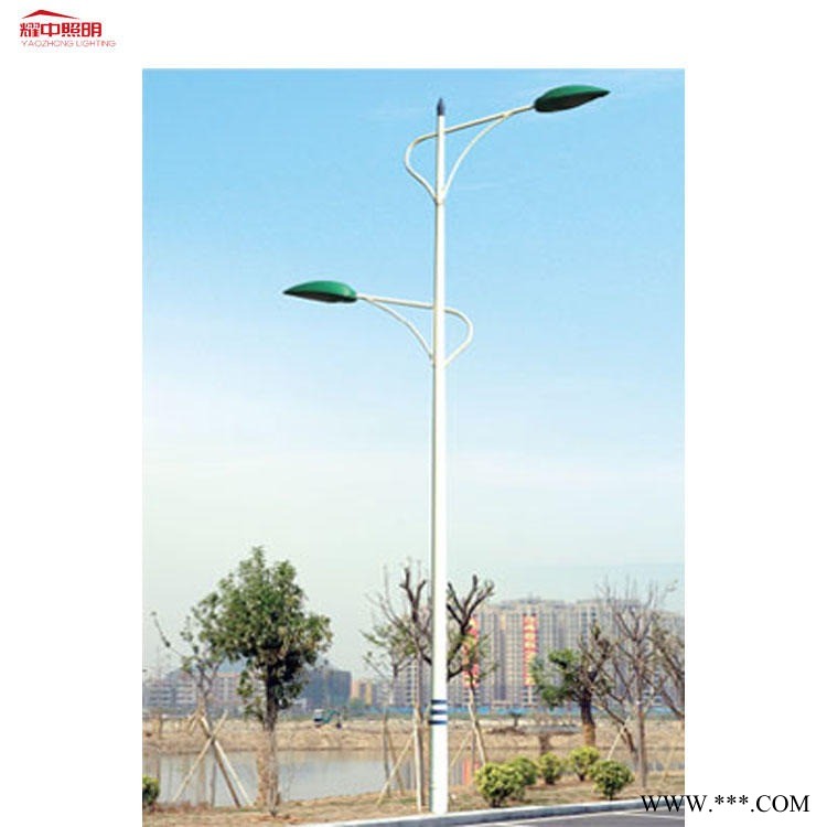 双臂LED路灯路灯批发厂  专业市电生产  景德镇市电路灯批发图1