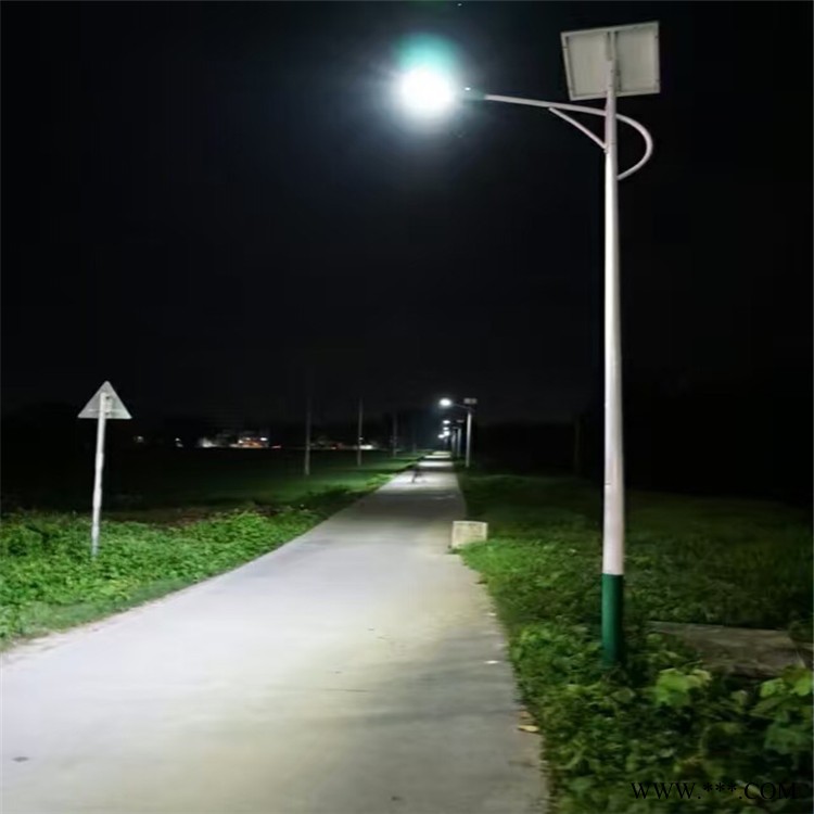 保定徐水太阳能锂电池路灯丨一事一议项目丨光伏路灯图1