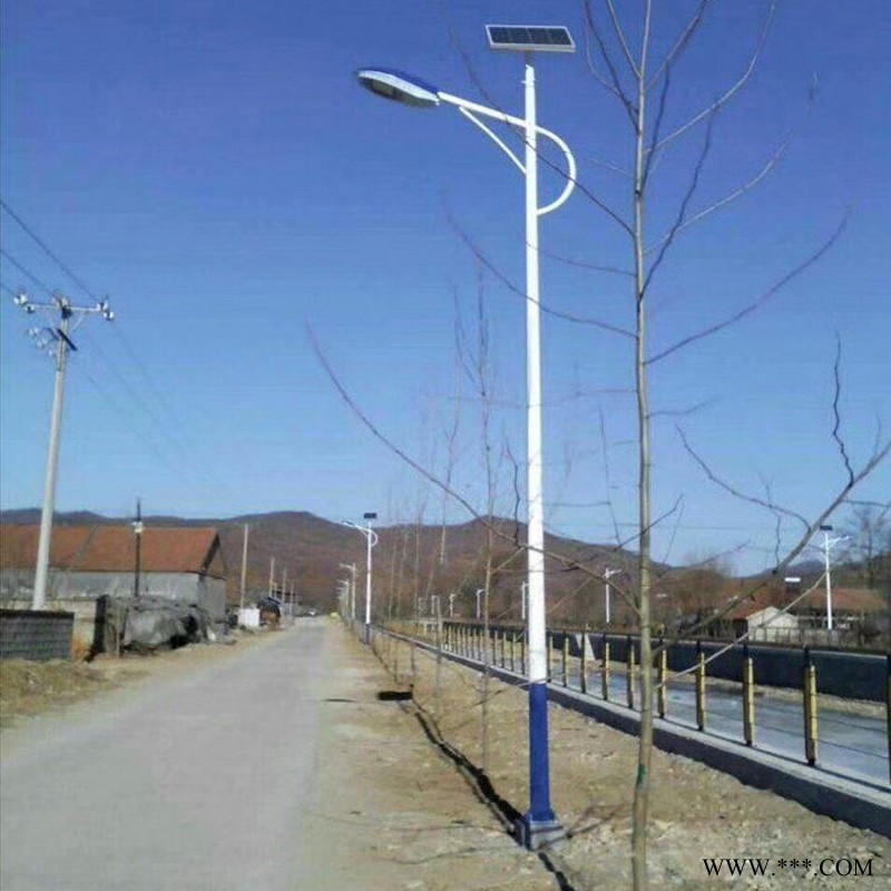 太阳能led路灯 河北邢台6米120w路灯太阳能庭院路灯价格图1