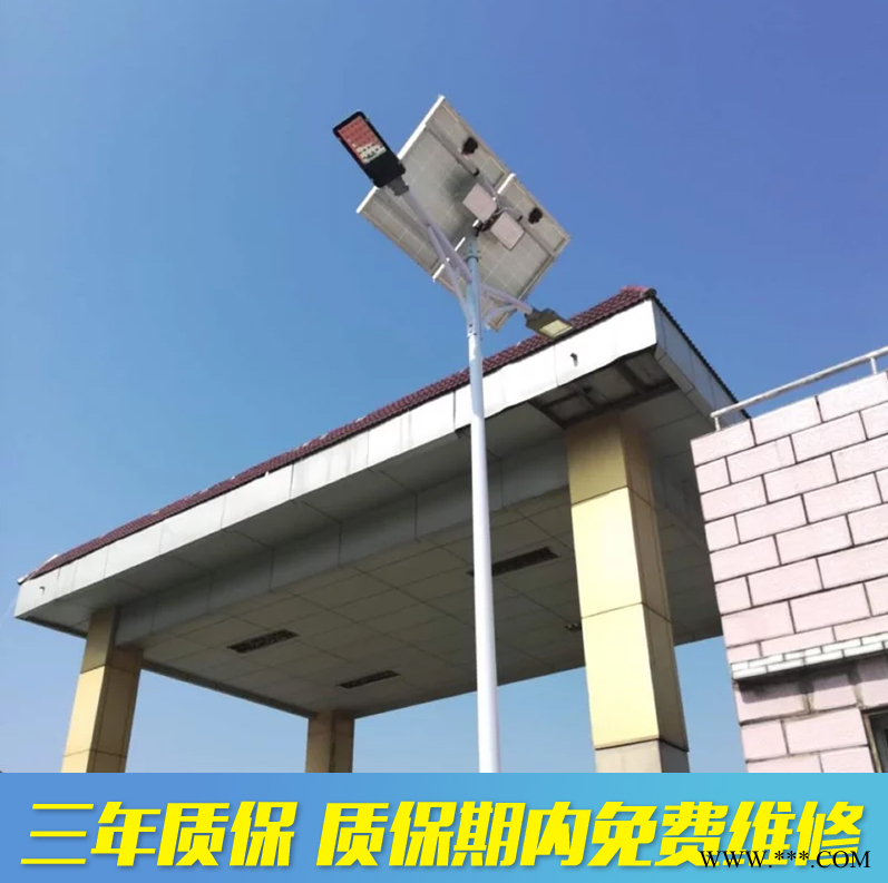 太阳能led路灯 河北唐山6米60w路灯太阳能庭院路灯价格图1