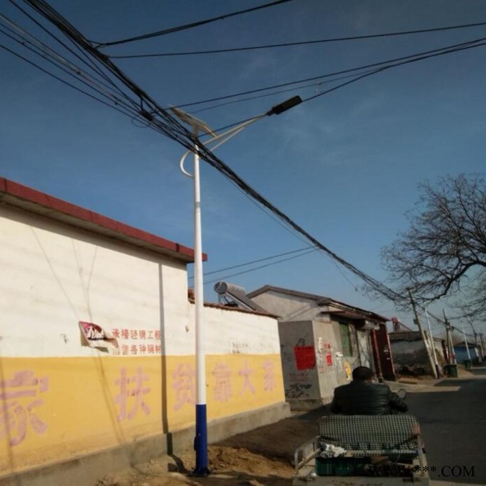 呼和浩特新农村路灯,呼和浩特一体化太阳能路灯厂家,6米锂电池太阳能路灯参数,水泥杆路灯图1