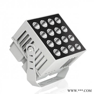 LED方形窄光束投光灯 30w45w60w80w100w广场公园罗马柱投射灯建筑 外墙远程灯光厂家直销