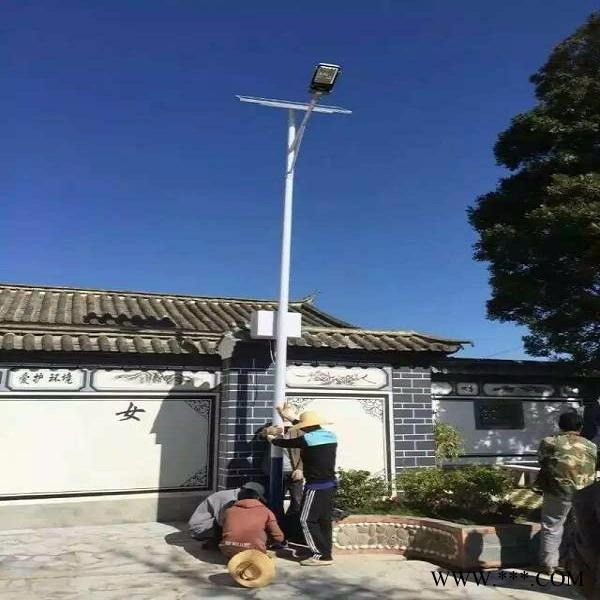 芜湖新农村太阳能路灯 智慧路灯厂家 太阳能单臂路灯图1
