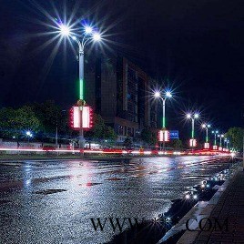 庐山市6米路灯杆件  城市道路工程路灯照明   厂价批发价格图1