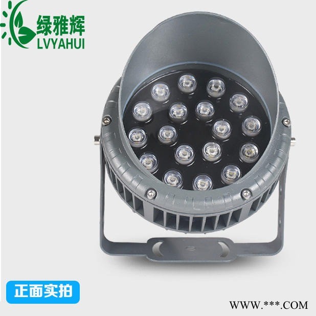 LED投射灯投光灯9W12W18W36W聚光灯草地灯户外射灯照树灯户外防水图1