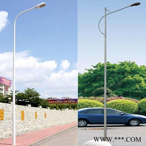 龙南市6米路灯杆件  城市道路工程路灯照明   厂价批发价格图1