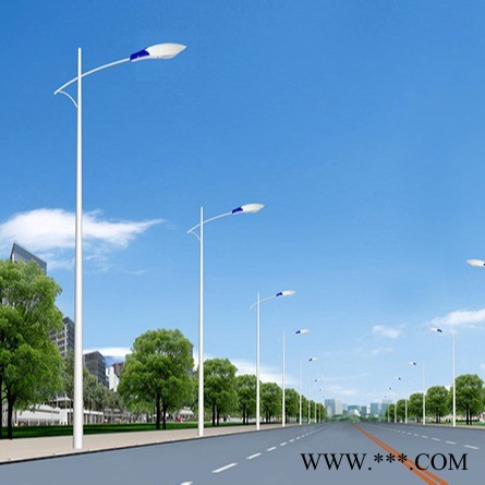 德兴市6米50W路灯杆件  城市道路工程路灯照明   厂价批发价格图1