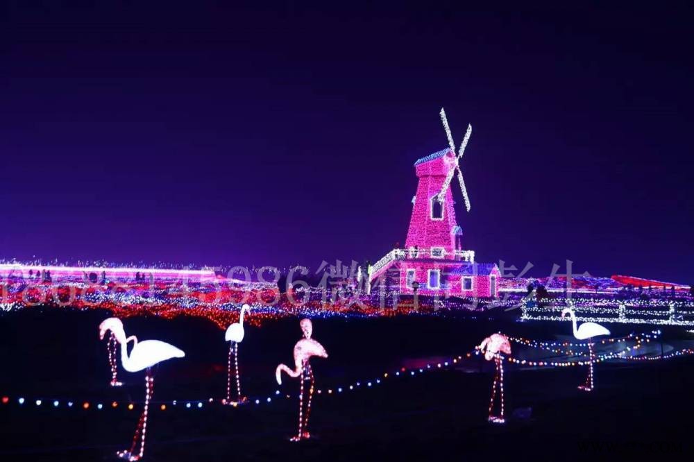 工厂直销 跨街灯 LED投光灯 树木园林各种小挂件灯饰图1