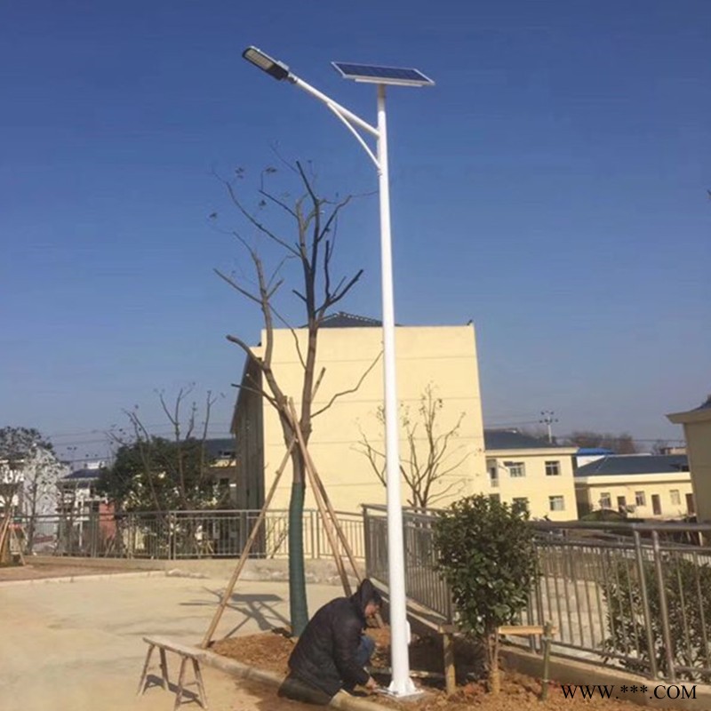 太阳能路灯 黑龙江绥化6米90w路灯城镇道路建设路灯图1