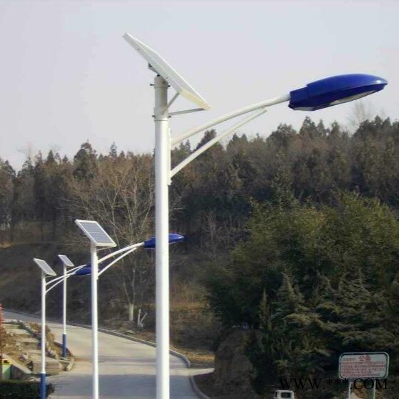 山西30W太阳能路灯厂家,小区公园5米路灯,大功率节能水泥杆路灯,30w40w户外led路灯英谷光电图1