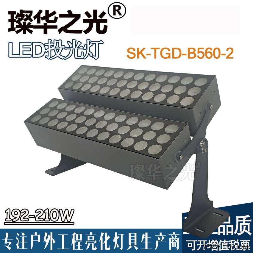 璨华照明SK-TGD-B560户外园林绿化双层Led投光灯桥梁灯图1