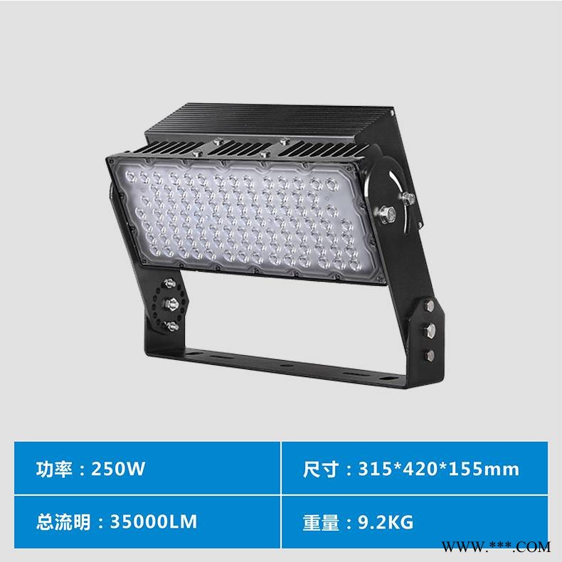 工厂批户外工程篮球场渔船LED高杆投光灯图1