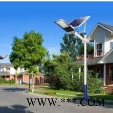 霁月路灯  一体化太阳能路灯  时控路灯 道路景观灯 太阳能庭院灯 led光源  铝制灯杆 实地验厂图1