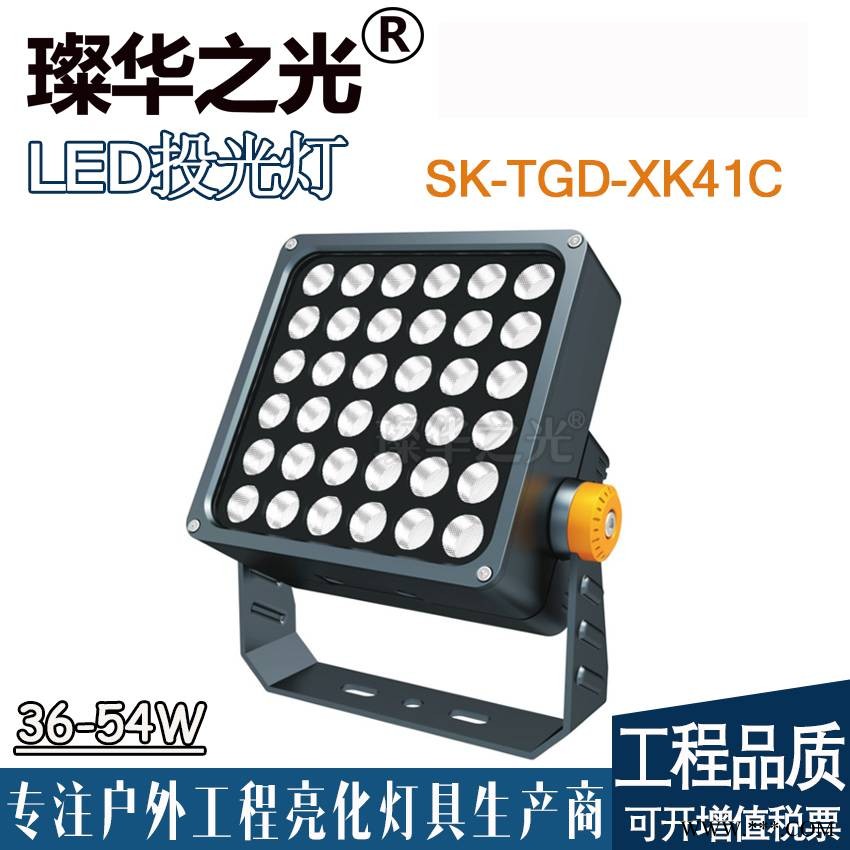 璨华照明SK-TGD-XK41C led户外防水照树灯方形大功率投光灯图1
