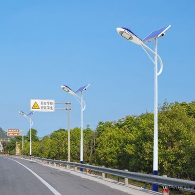 邯郸乡村led太阳能路灯 农村6米路灯led市电 锂电一体化路灯