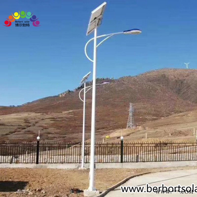 太阳能led路灯 辽宁鞍山6米100w路灯太阳能户外路灯厂图1