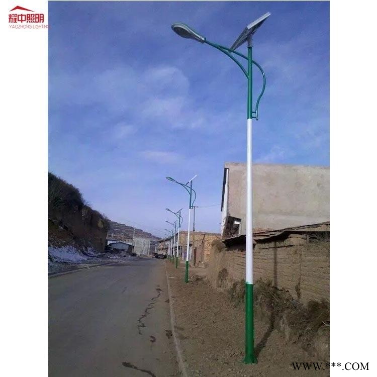 乐山厂家太阳能路灯   led光伏智慧路灯  6米60W高亮路灯批发 耀中光电图1