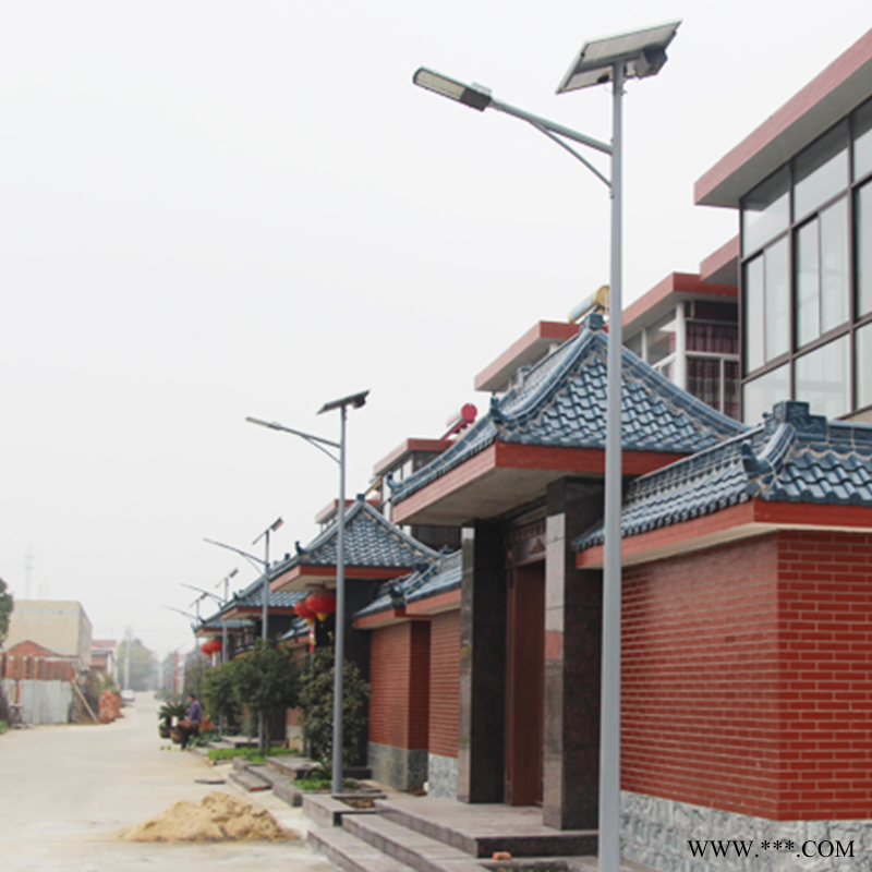 太阳能路灯 贵州贵阳4米30w路灯风光互补路灯图1