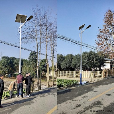 农村路灯 诚意出售 太阳能路灯 A字臂太阳能路灯 6米路灯