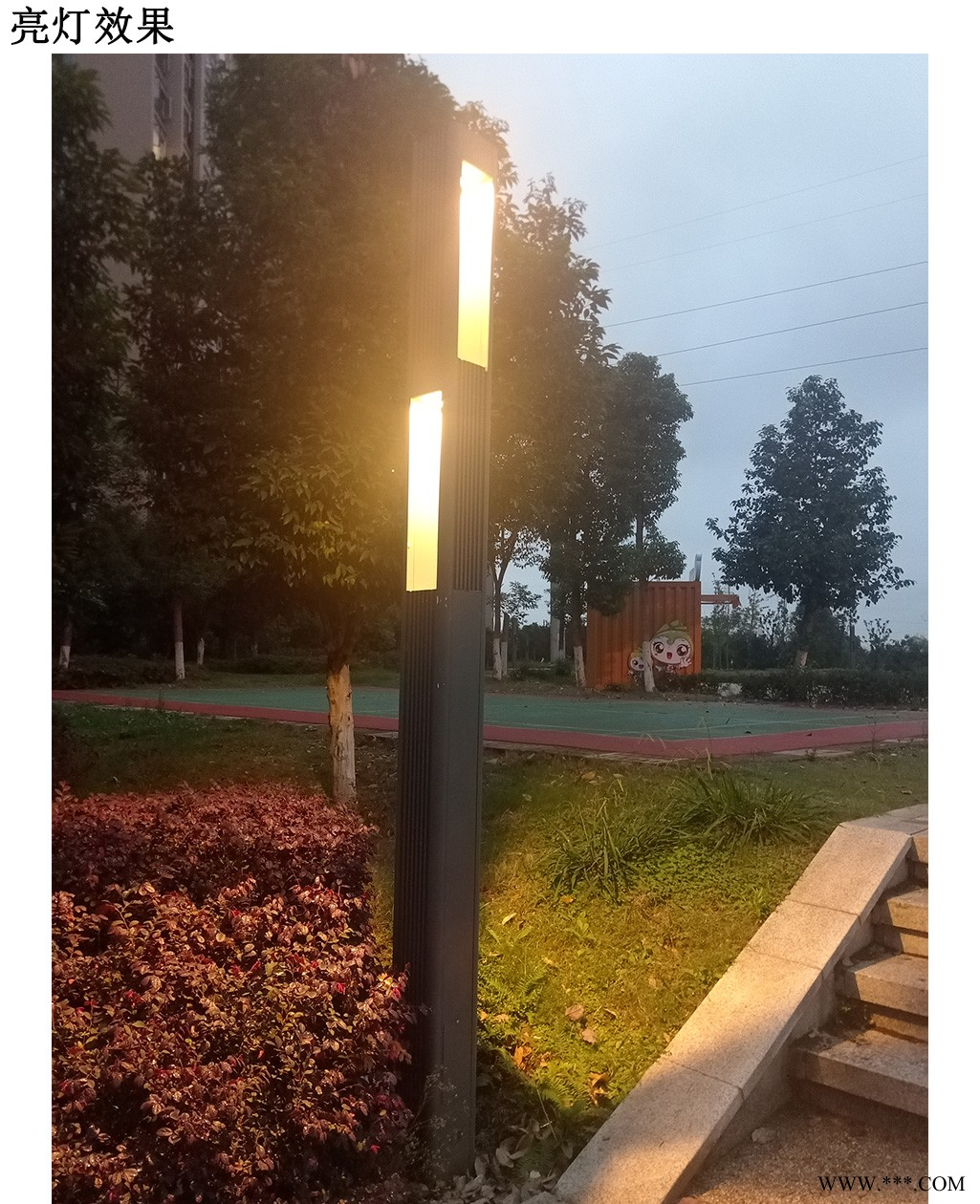 四川LED庭院灯   景观路灯厂家图1