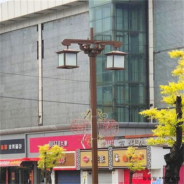 园林庭院灯4米小区双头庭院灯LED路灯图1