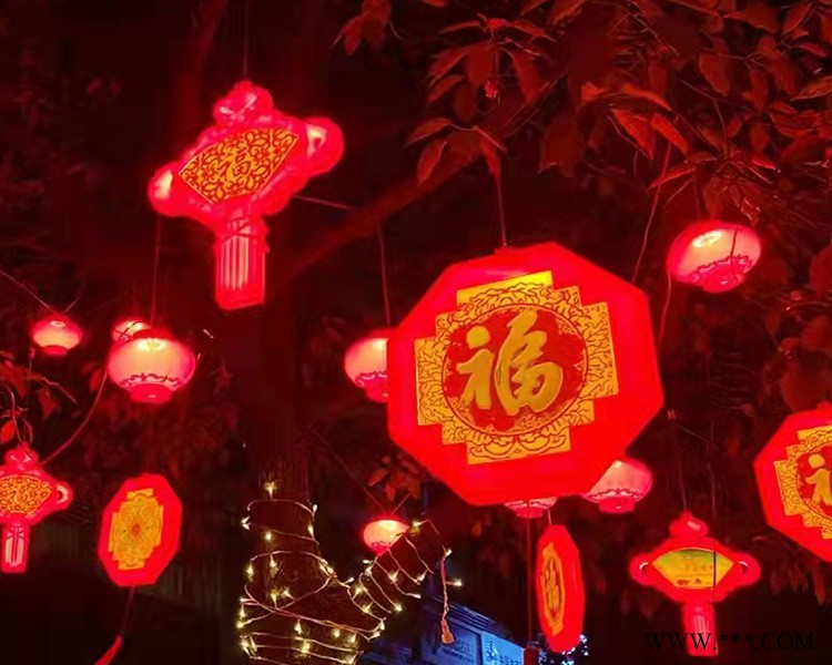 星光汇节日灯笼批发(图)-景观树木亮化-山西树木亮化图1