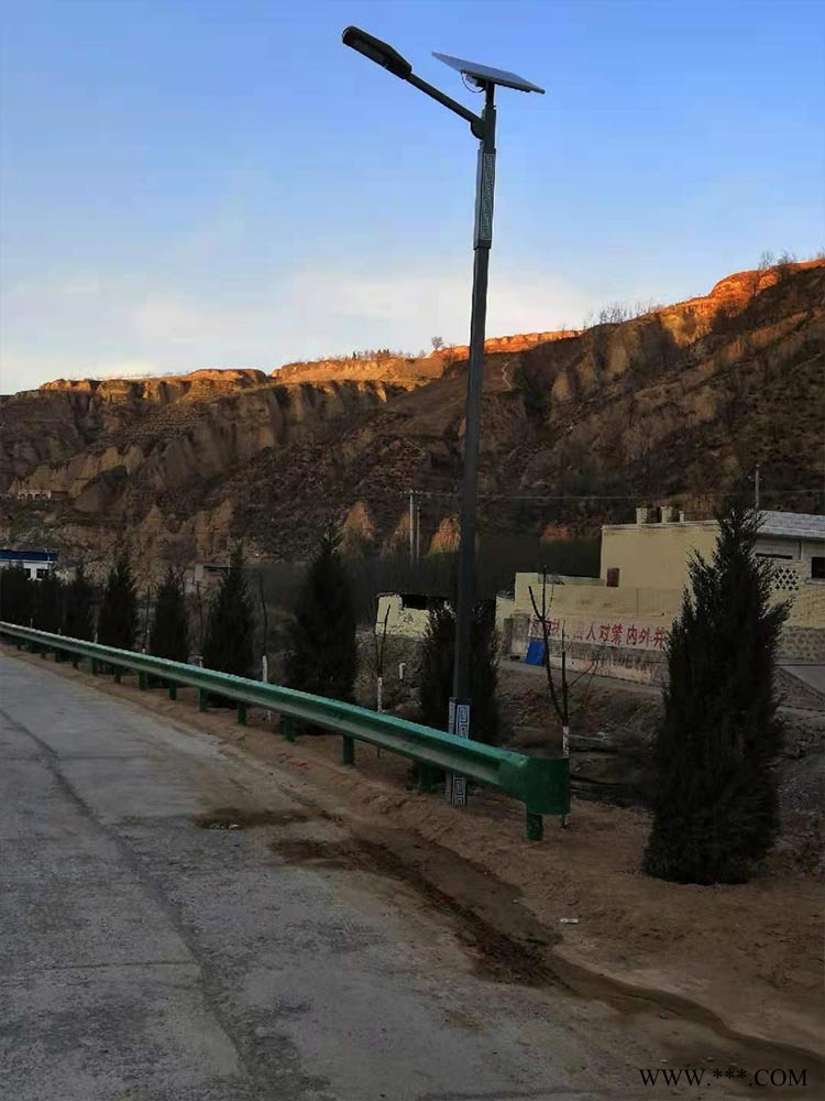 大同Led太阳能路灯-永鑫照明路灯厂-农村led太阳能路灯图1