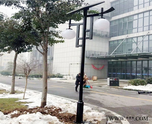 合肥太阳能庭院路灯-安徽普烁|运行稳定图1