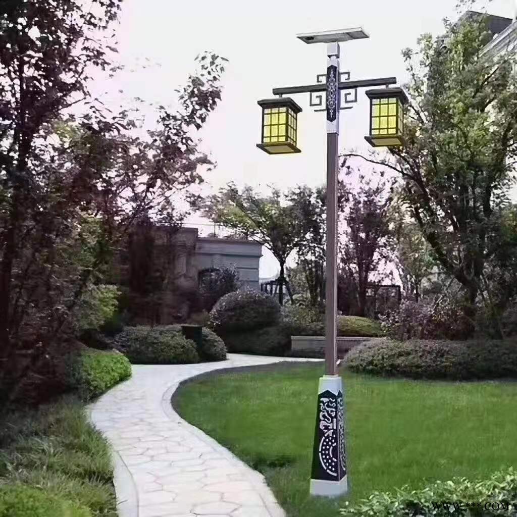 昆明景观太阳能路灯造价-玉盛照明-景观太阳能路灯图1