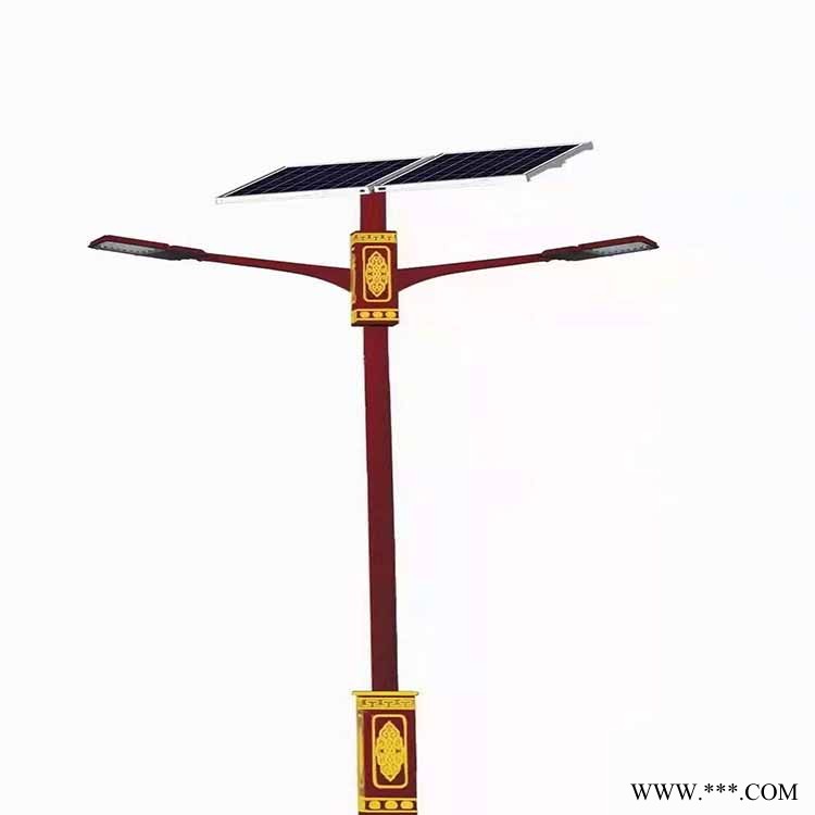 迪庆少数名族特色太阳能路灯-豪义照明(推荐商家)图1