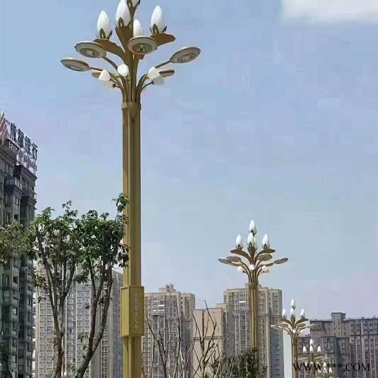 姚安庭院玉兰灯-玉盛太阳能路灯报价-庭院玉兰灯厂商图1