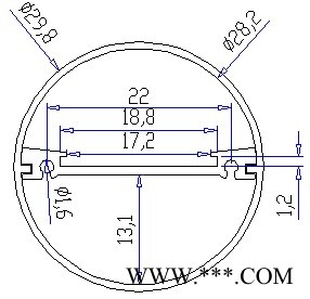 t12pc灯罩价格-pc灯罩价格-东莞明眸发光角度大图1
