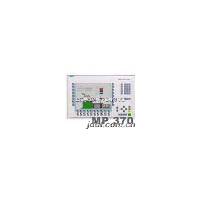 西门子MP370开机不能进入程序，指示灯不亮