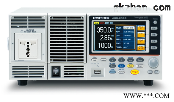 固纬GWINSTEK ASR-2000系列交直流电源图1