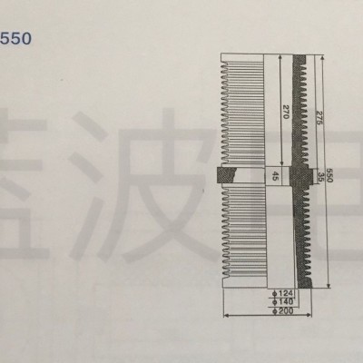 * 高压穿墙套管