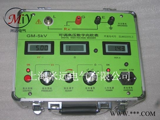 GM-5KV可调高压兆欧表图1