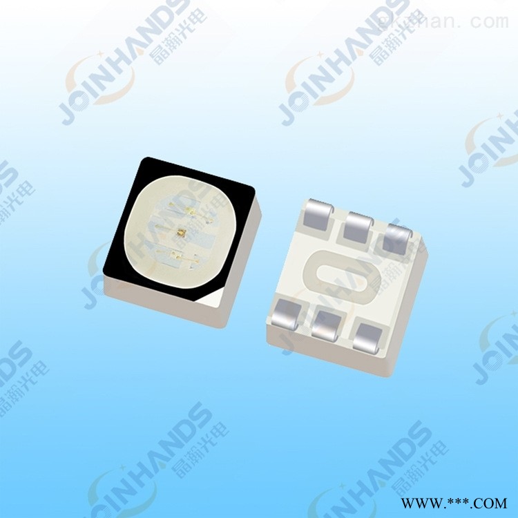 LED贴片3535红绿蓝三色发光二极管灯珠图1
