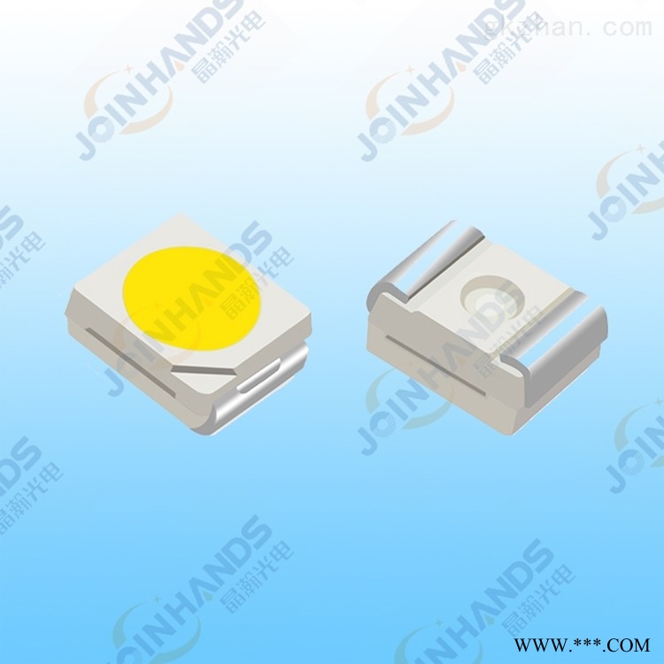 LED贴片3528蓝黄橙红发光二极管灯珠图1