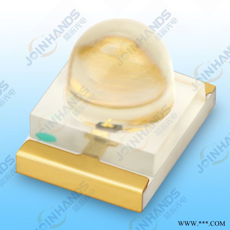 LED贴片3224球头蓝黄橙红白发光二极管灯珠图1